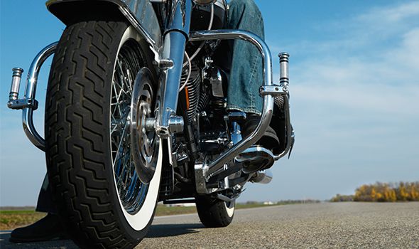 close up of a motorcyle on the motorcycle accident page for a florida injury law firm in Sarasota and Bradenton